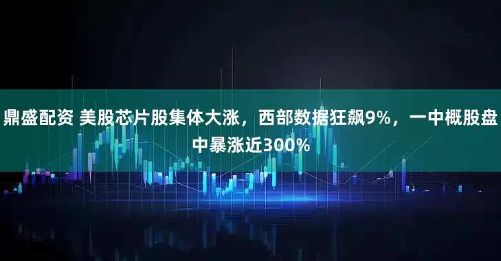 鼎盛配资 美股芯片股集体大涨，西部数据狂飙9%，一中概股盘中暴涨近300%